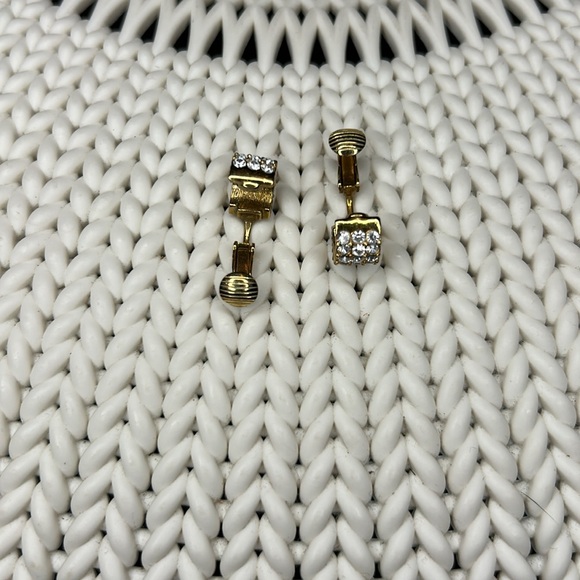 Vintage Givenchy Clip On Earrings - Picture 4 of 6